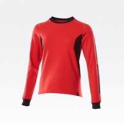 MASCOT® Accelerate Sweatshirt rot, schwarz
