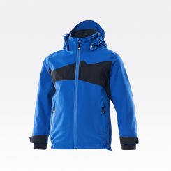 MASCOT® Accelerate Hard Shell Jacke für Kinder kornblau, marine