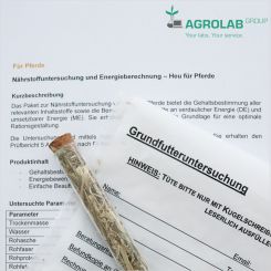 AGROLAB Heu-NIR-Analyse (inkl. Energie Pferd).