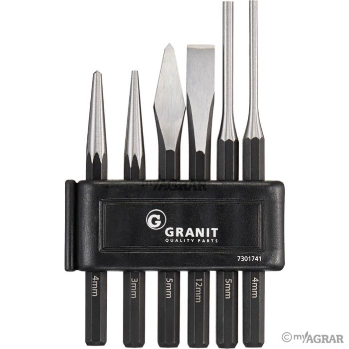 GRANIT BLACK EDITION Meißel- und Splintentreiber-Satz kaufen 