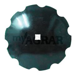 GRANIT Tellerscheibe gezahnt, Ø 660 x 6 mm Nabenvierkant 41 mm