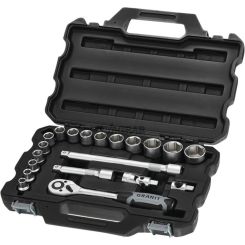 GRANIT BLACK EDITION 1/2″ Steckschlüssel-Satz 20-teilig