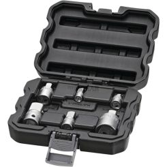 GRANIT BLACK EDITION 1/4″+3/8″+1/2″ Adapter-Satz 6-teilig