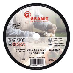 GRANIT Trennscheibe Stahl dünn, Ø 125mm