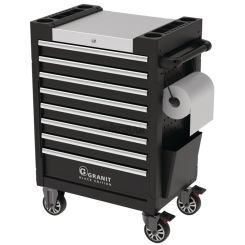 GRANIT BLACK EDITION Werkstattwagen Dynamic 195-teilig