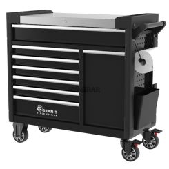 GRANIT BLACK EDITION Werkstattwagen Performance 214-teilig