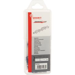 GRANIT Sägekette Halbmeißel 3/8" LoPro, 1,3 mm, 50 TG