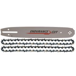 GRANIT Sägeketten-Kombi 2+1, Halbmeißel, 35 cm, 3/8" LoPro, 1,3 mm
