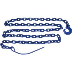 Chokerkette mit Haken und Nadel 8 mm x 3,0 m hochfester Stahl