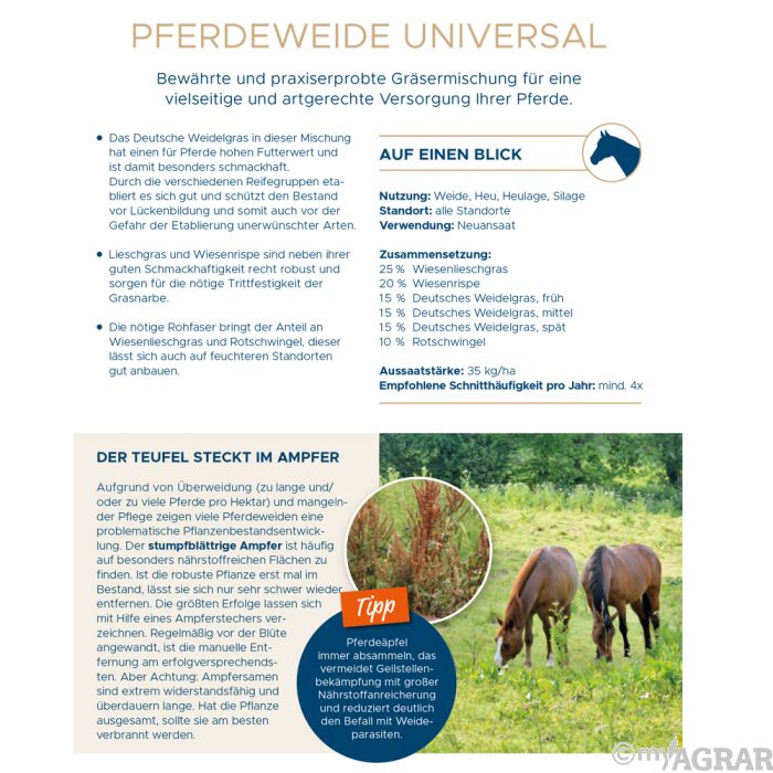 RUDLOFF Equitana Pferdeweide Universal kaufen | myAGRAR Onlineshop