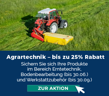 Agrartechnik &ndash; bis zu 25% Rabatt 