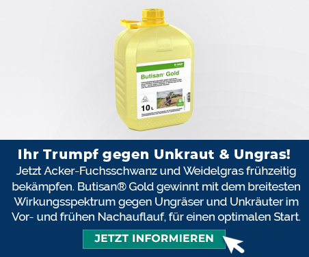 Butisan Gold: Ihr Trumpf gegen Unkraut und Ungras Butisan Gold: Ihr Trumpf gegen Unkraut und Ungras