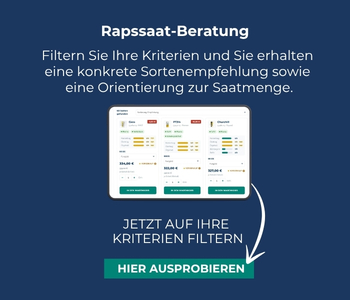 Ihre Rapssorte mit Ihren Kriterien