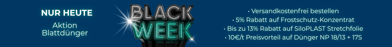 Black Week mit vielen exklusiven Angeboten