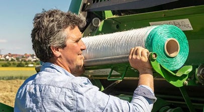 PowerNet SMART weiß, Rand grün/blau