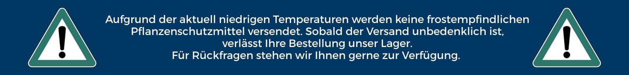 Lieferhinweise zu den Festtagen