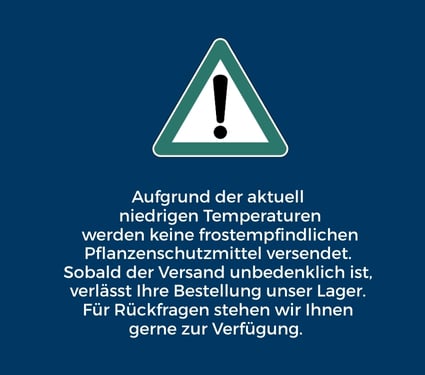 Lieferhinweise zu den Festtagen