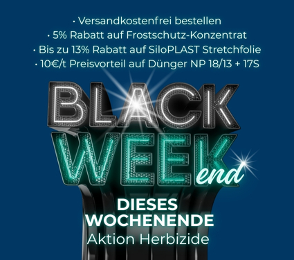 Black Week mit vielen exklusiven Angeboten