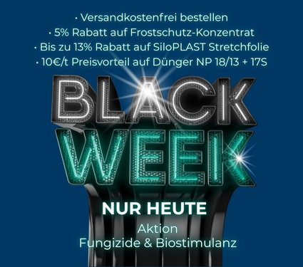 Black Week mit vielen exklusiven Angeboten